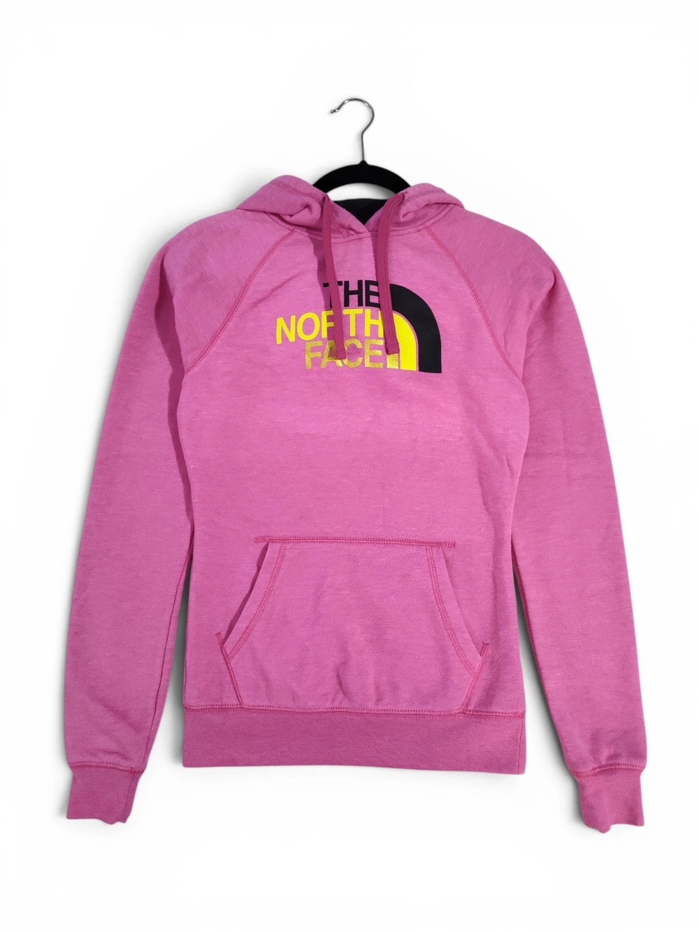 The North Face Half Dome Jersey Lined Pink Hoodie Womens XS